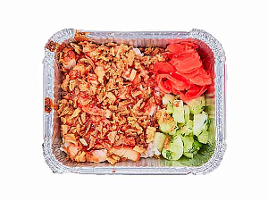 Тяхан с курицей